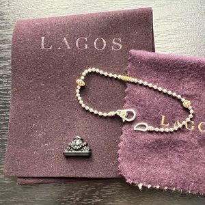 LAGOS Two tone caviar beaded bracelet